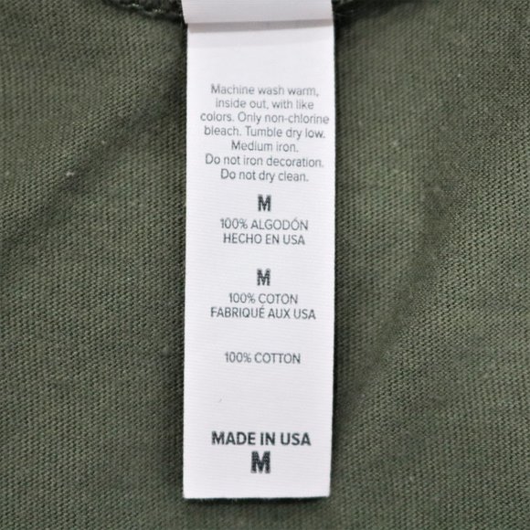 Bella Canvas Olive Green Humanity Heart Thorns Graphic Tank Top Women’s Size M - Picture 16 of 16